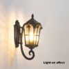 چراغ دیواری حیاطی مدل تیتان